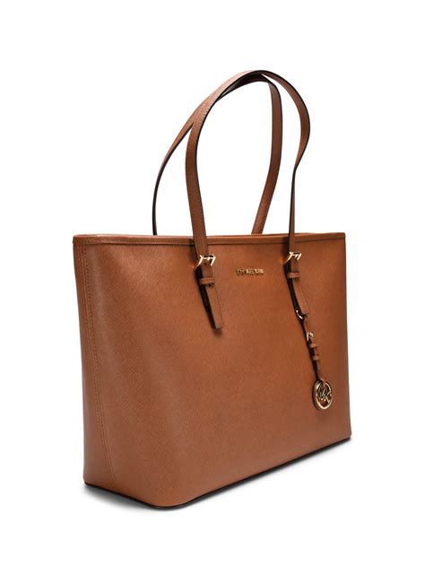 michael kors jet set travel large tote tangerinegold|michael kors jet set silver.